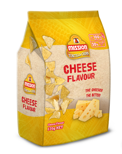 Tortilla Chips Cheese Mission