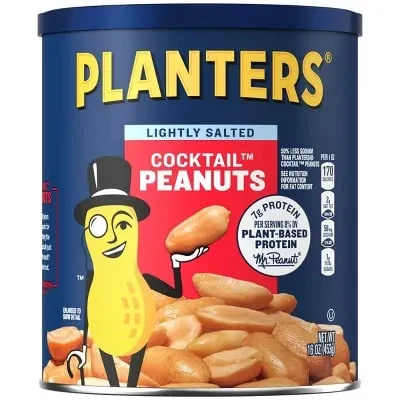 Lightly Salted Cocktail Peanuts - Planters